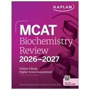 Kaplan Test Prep MCAT Biochemistry Review 2026-2027 Online + Book, Paperback