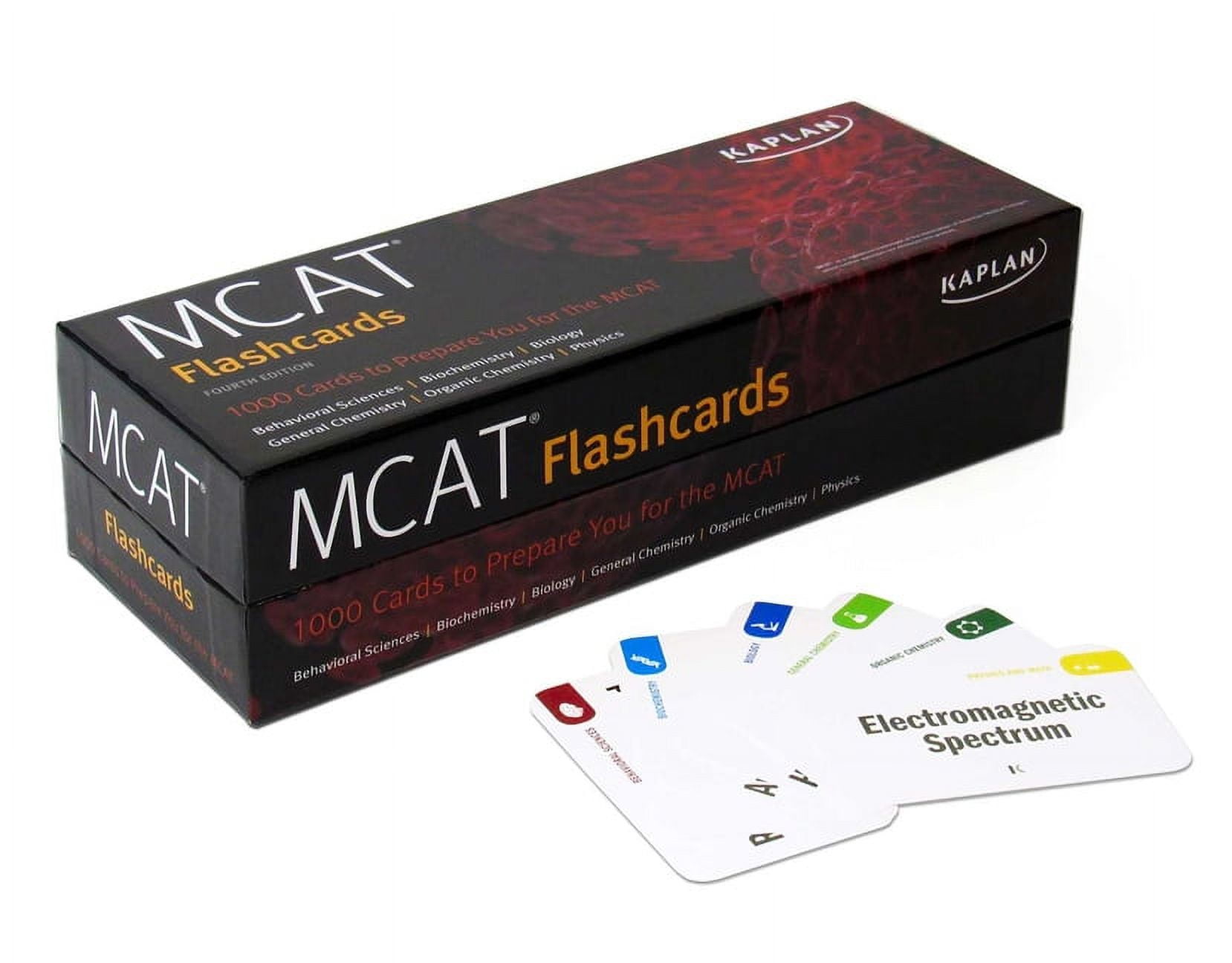 Kaplan Test Prep: MCAT Flashcards : 1000 Cards to Prepare You for