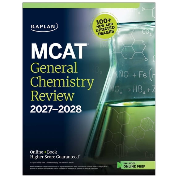 Kaplan Test Prep MCAT General Chemistry Review 2027-2028: Online + Book, (Paperback)