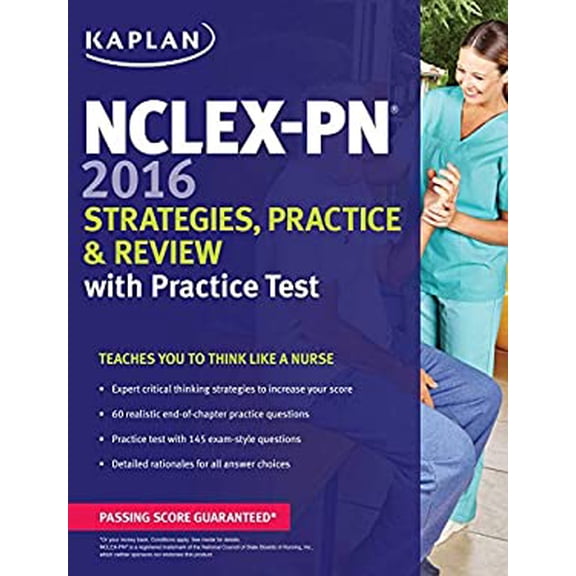 Pre-Owned NCLEX-PN 2016 Strategies, Practice and Review with Practice Test (Kaplan Test Prep) (Paperback) 1506202187 9781506202181