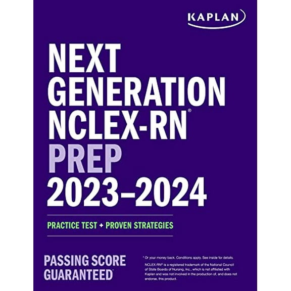 Pre-Owned Next Generation Nclex-RN Prep 2023-2024: Practice Test + Proven Strategies (Paperback) 1506280269 9781506280264