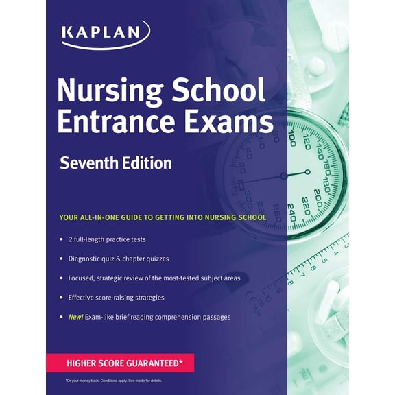 Pre-Owned Kaplan Test Prep: Nursing School Entrance Exams : General Review for the TEAS, HESI, PAX-RN, Kaplan, and PSB-RN Exams (Paperback)