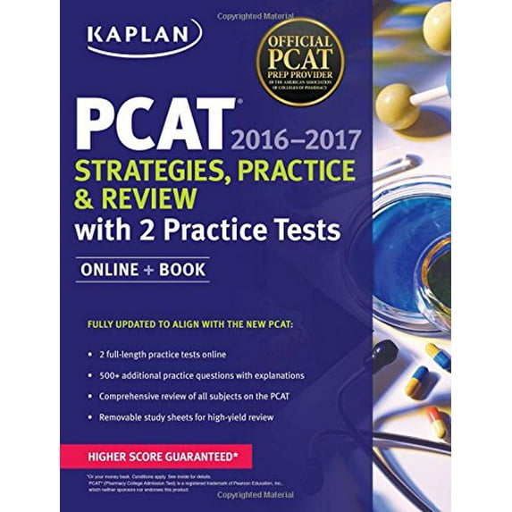 Pre-Owned Kaplan PCAT 2016-2017 Strategies, Practice, and Review with 2 Practice Tests: Online + Book (Kaplan Test Prep) (Paperback) 1506200907 9781506200903