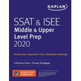 thumbnail image 1 of Kaplan Test Prep: SSAT & ISEE Middle & Upper Level Prep 2020 : 4 Practice Tests + Proven Strategies (Paperback), 1 of 1