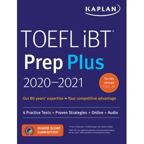 Pre-Owned Kaplan Test Prep: TOEFL iBT Prep Plus 2020-2021 : 4 Practice Tests + Proven Strategies + Online + Audio (Paperback)