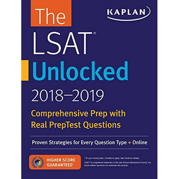 Pre-Owned LSAT Unlocked 2018-2019: Proven Strategies for Every Question Type + Online (Paperback) 1506225594 9781506225593