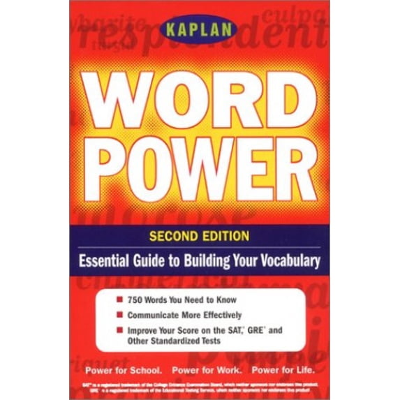 Pre-Owned Kaplan Word power, Second Edition: Empower Yourself! 750 Words for the Real World (Paperback) 0743205189 9780743205184