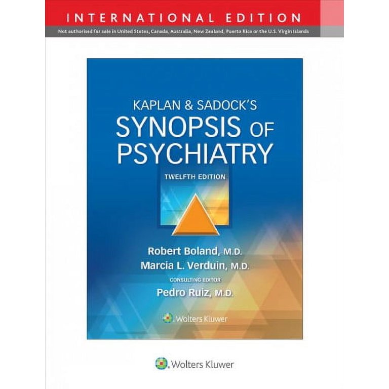 語学・辞書・学習参考書 synopsis of psychiatry Kaplan & Sadock's Synopsis of Psychiatry - Walmart.com