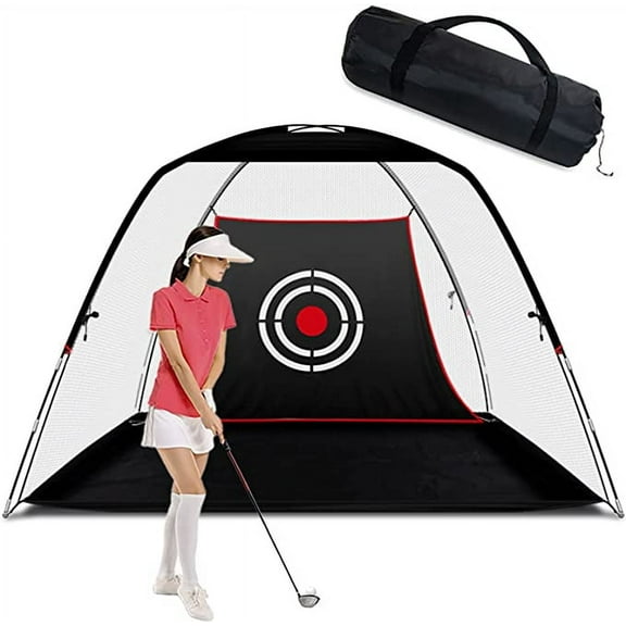 Kapler Golf Net - 12x7FT Hitting Driving Net for Indoor/Outdoor Practice | Portable, Durable, Easy Assembly