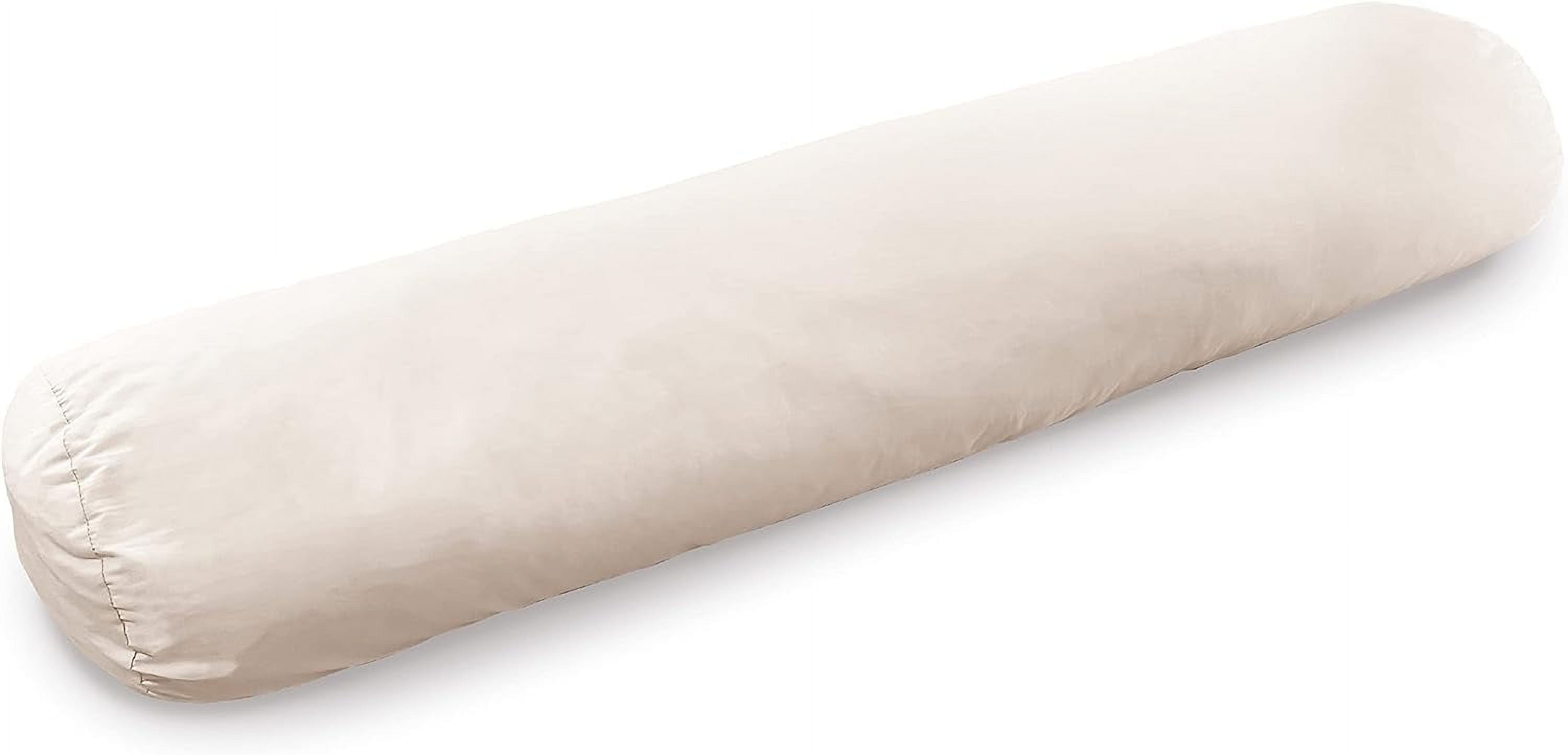 Kapok 54” Body Pillow – Hypoallergenic Long Pillow for Full Body Support - Comfortable Sleeping Bean