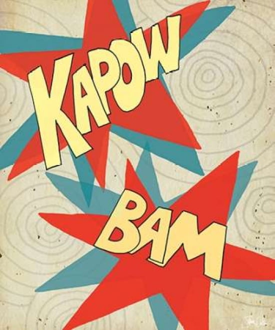 Kapow Bam Canvas Art - Shanni Welsh (20 x 24)