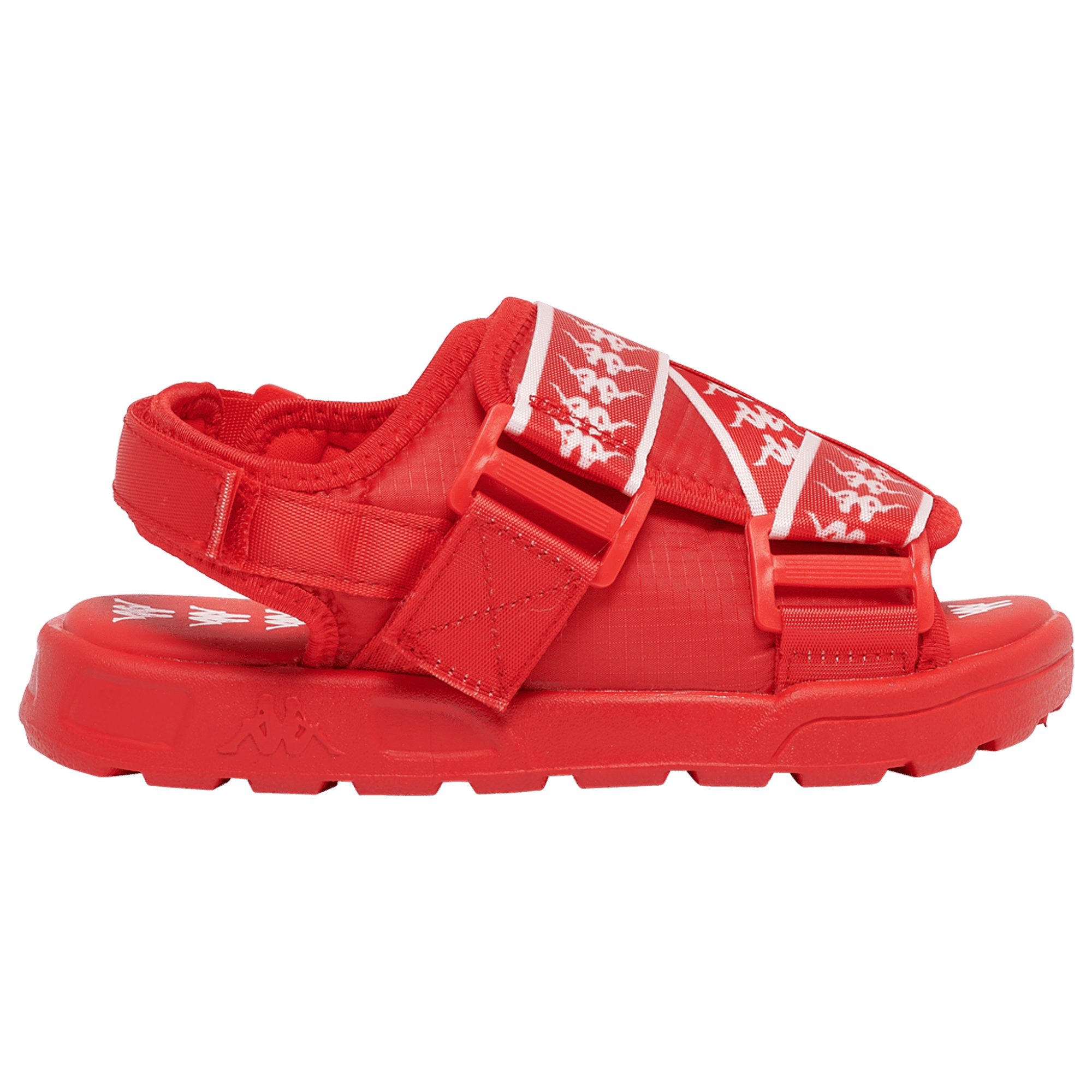 Kappa Kids Red Logo Strap Slide Sandals Kappa 222 Banda Mitel 1 Slides Grade-School – DTLR main image 4