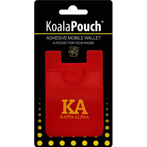 Kappa Alpha Order - Koala Pouch - Adhesive Cell Phone Wallet