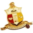 thumbnail image 1 of Kappa Alpha Psi 3D Shield Lapel Pin [Gold - 1"], 1 of 3