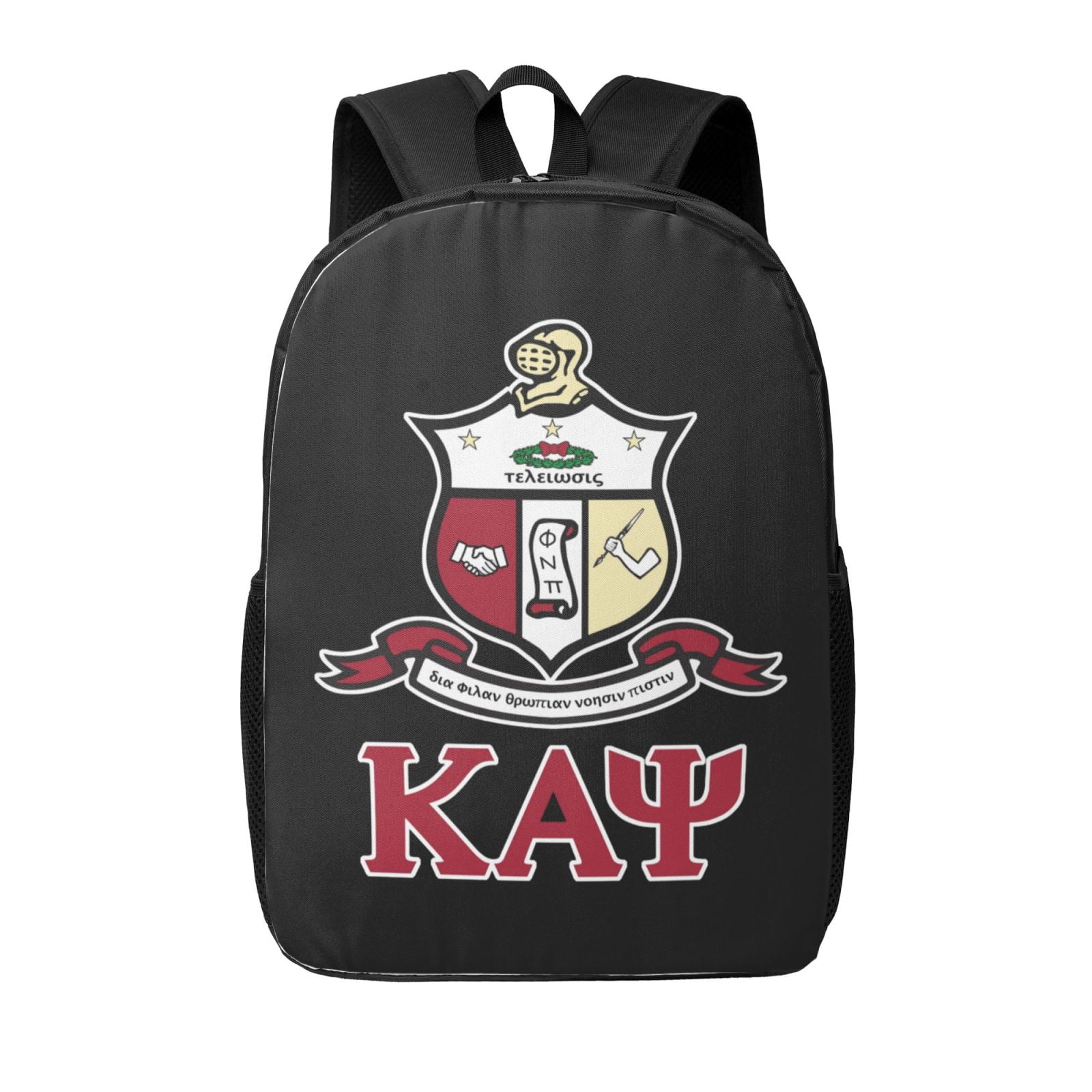 Kappa Alpha Psi Backpack Travel Hiking Camping Daypack Tablet