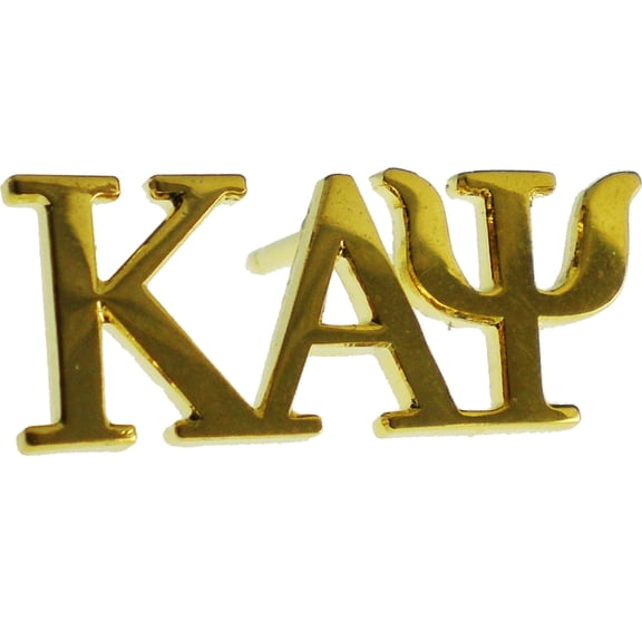 Kappa Alpha Psi Classic 3-Letter Lapel Pin [Gold - 1"]