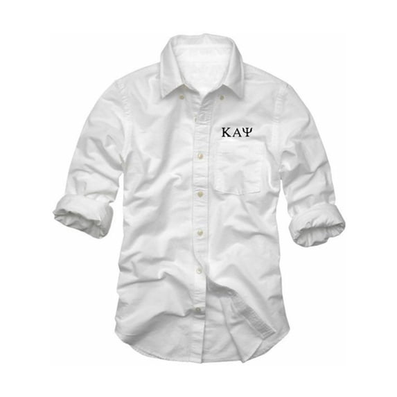 Kappa Alpha Psi Classic Oxford Medium White/ Light Stone