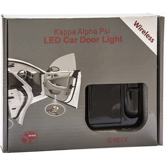 Kappa Alpha Psi LED Car Door Light Set [2 Per Set - Black]