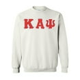 thumbnail image 1 of Kappa Alpha Psi Lettered Crewneck 2X-Large White, 1 of 1