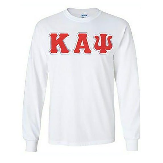 Kappa Alpha Psi Lettered Long sleeve 4X-Large White