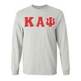 thumbnail image 1 of Kappa Alpha Psi Lettered Long sleeve X-Large Sport Grey, 1 of 1