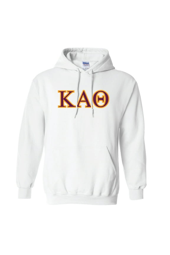 Kappa Alpha Theta Hooded Sweatshirt – White