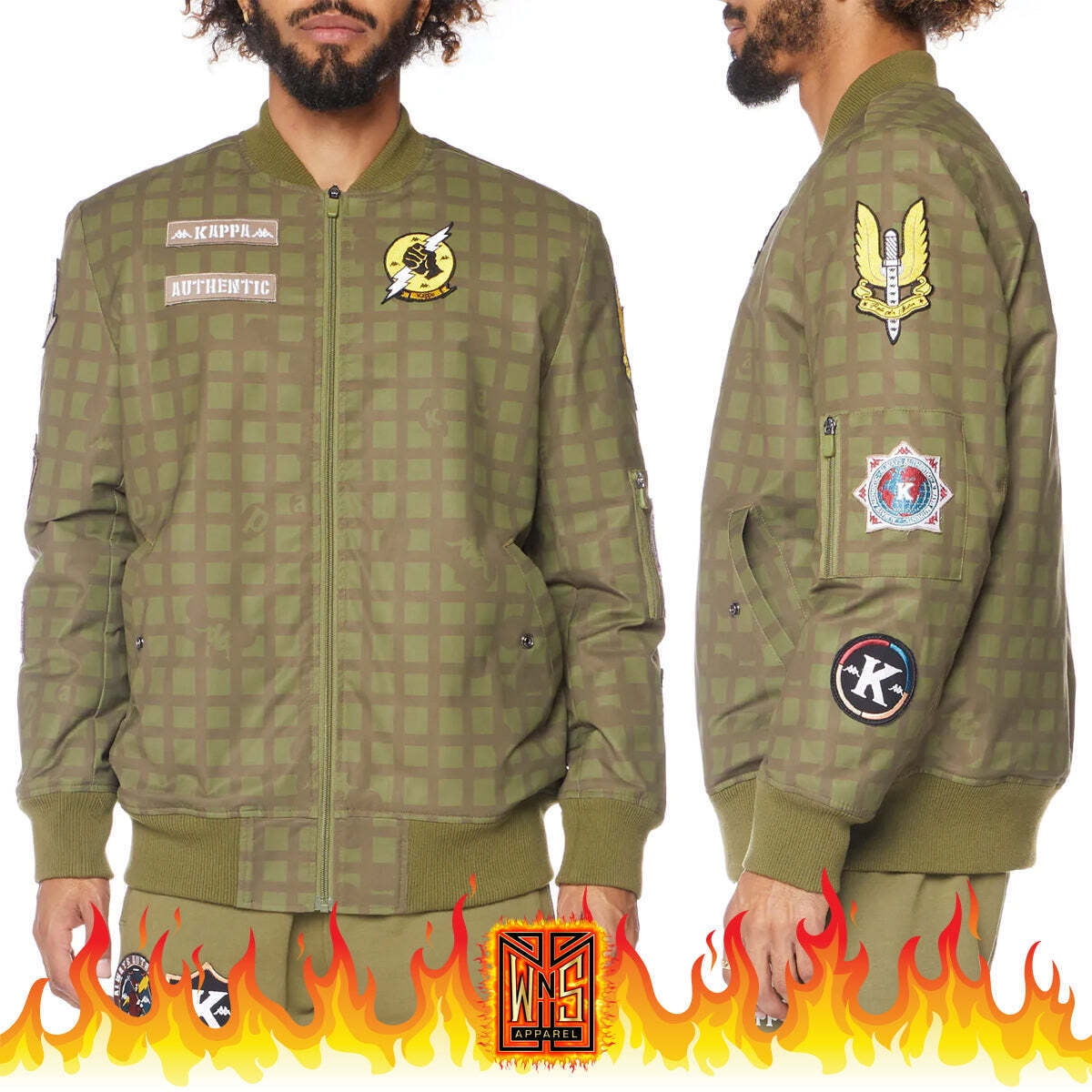 Bomber jacket kappa sale