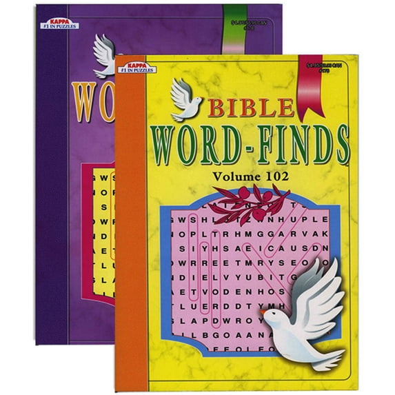 Kappa Bible Series Word Finds Puzzle Book | The Big Book of Word search | Popular Words Logic book | d Math Puzzles to Entertain Your Brain |