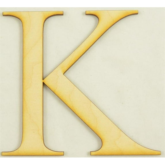 Kappa Greek Letter Size:12 Inch Thickness:1/8" Baltic Birch