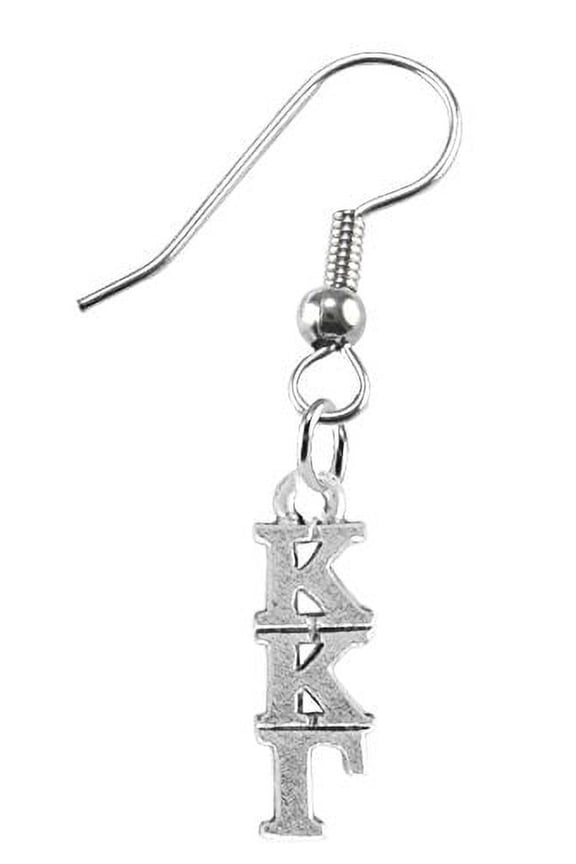 Kappa Kappa Gamma Earrings Safe- Hypoallergenic Nickel, Lead Free Licensed Sorority Jewelry Manufacturer