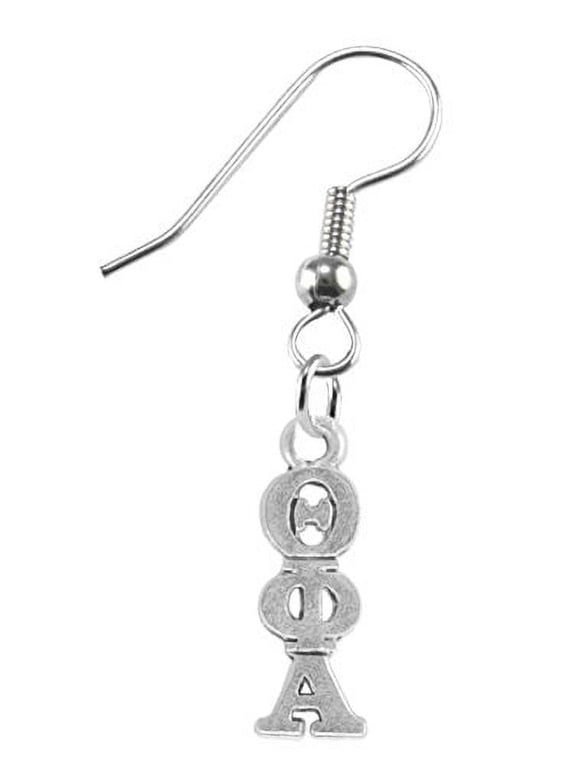 Kappa Kappa Gamma Earrings Safe- Hypoallergenic Nickel, Lead Free Licensed Sorority Jewelry Manufacturer