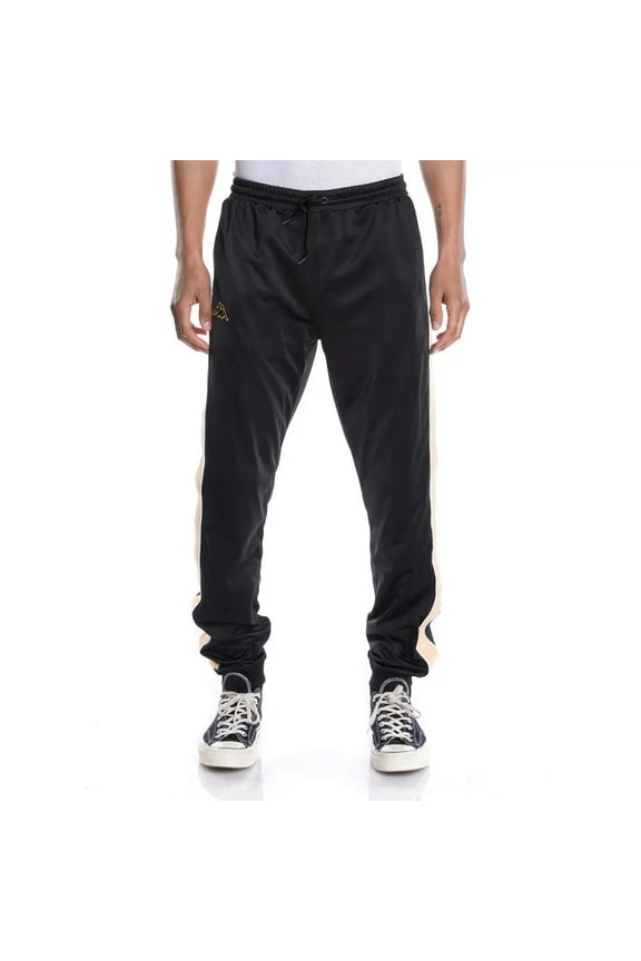 Kappa Men Logo Tape Alic 2 TrackPants (Black)