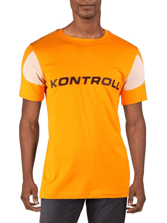 Kappa Mens Textured Graphic T-Shirt