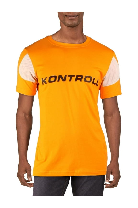 Kappa Mens Textured Graphic T-Shirt