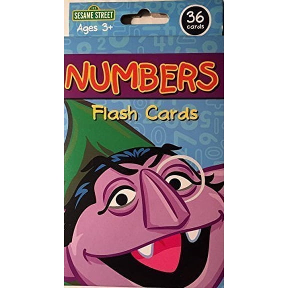 kappa sesame street numbers flash cards
