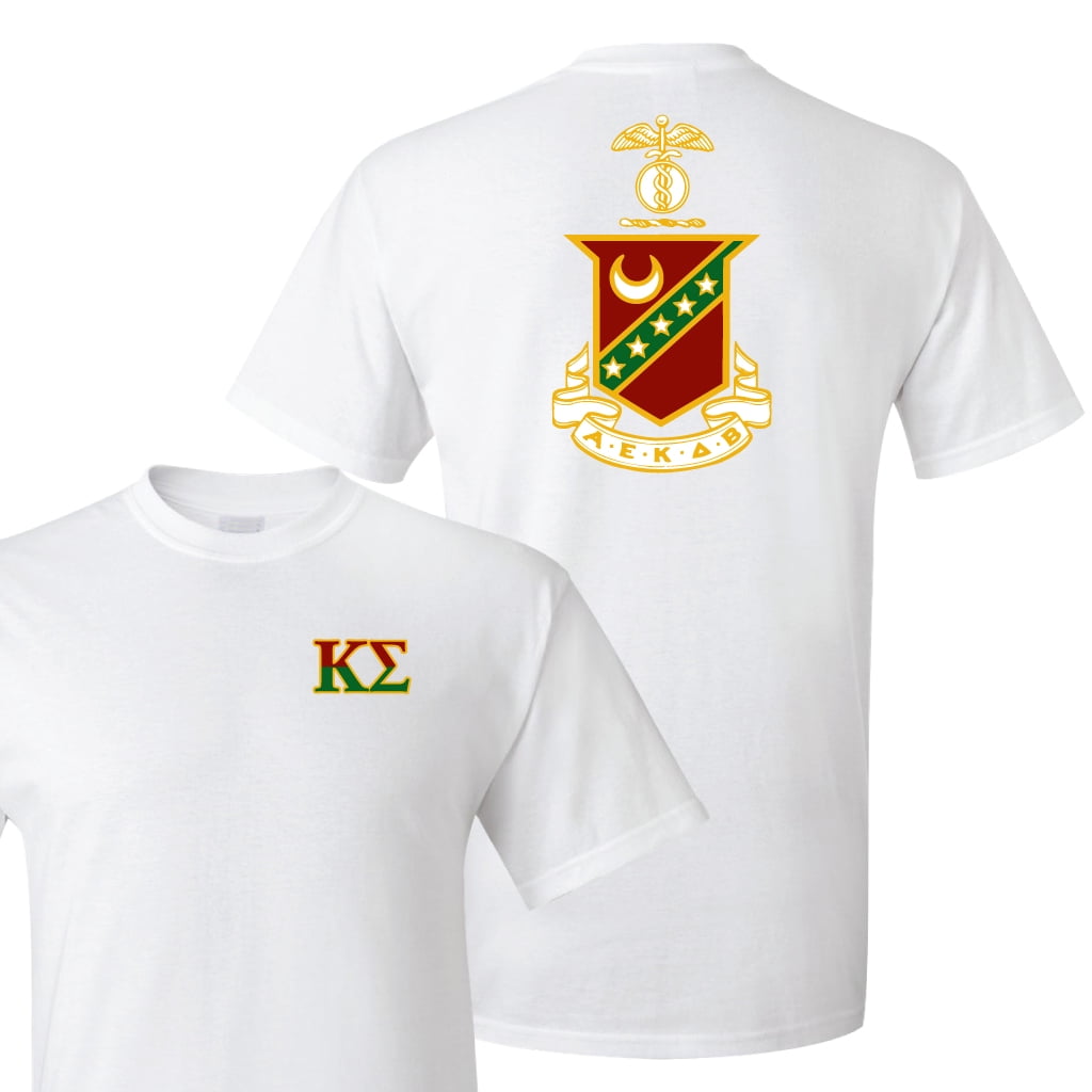 Kappa Sigma Standard T-Shirt - Crest Design on Back 