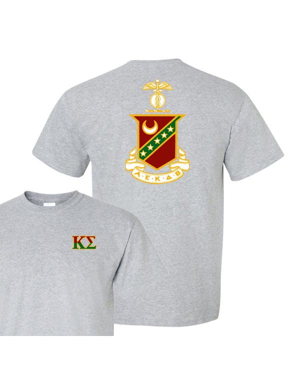 Kappa Sigma Standard T-Shirt - Crest Design on Back