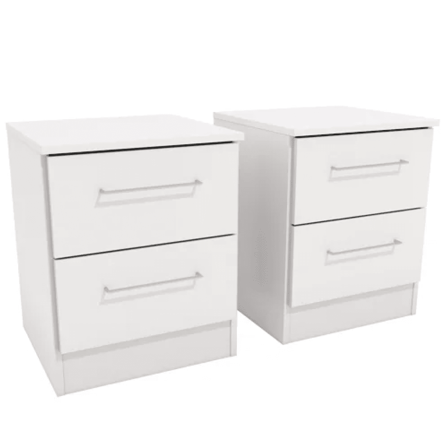 Free Shipping! Kappesberg Jolyne 2 Drawer Nightstand Set of 2