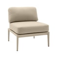 thumbnail image 1 of Kapri Taupe Modular Outdoor Armless Chair, 1 of 5