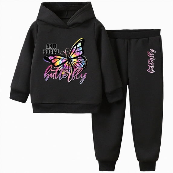 Kaprioy Baby Girl Fall Winter Clothes Fall Baby Girls Clothes Toddler Clothes Baby Outfits Hoodie Pants Set Fall Winter Clothing