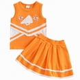 thumbnail image 1 of Kaprioy Cheer Outfits for Girls Toddler Baby Girl Cheerleader Outfit Shirt Tops Skirt Set Cheer Uniform Outfit Cheerleading Clothes, 1 of 5