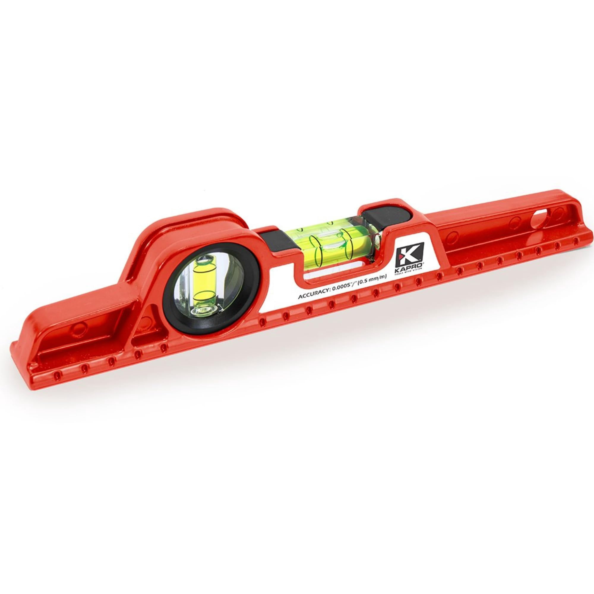 Kapro 10" Aluminum Toolbox Level - Hand Calibrated Vials, VPA Certified