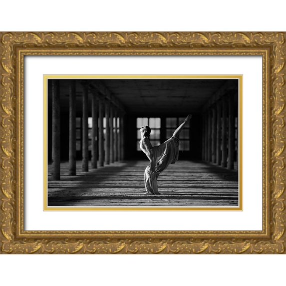 Kapsha, Eduards 14x11 Gold Ornate Wood Framed with Double Matting Museum Art Print Titled - Elalna
