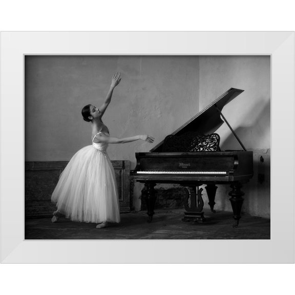 Kapsha, Eduards 24x19 White Modern Wood Framed Museum Art Print Titled - Everything Must Change