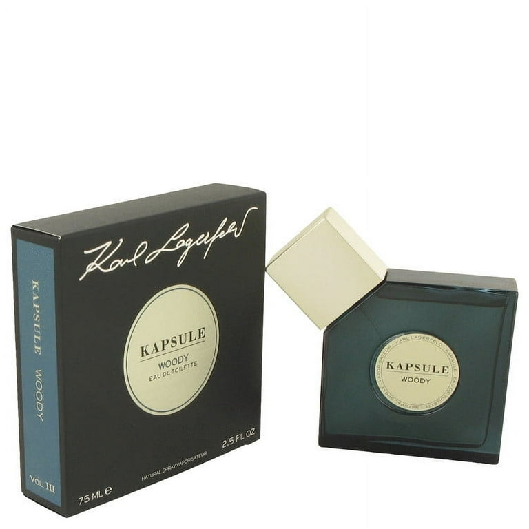 Kapsule Woody Eau De Toilette Spray By Karl Lagerfeld - 2.5 oz Kapsule Woody Eau De Toilette Spray By Karl Lagerfeld - 2.5 oz