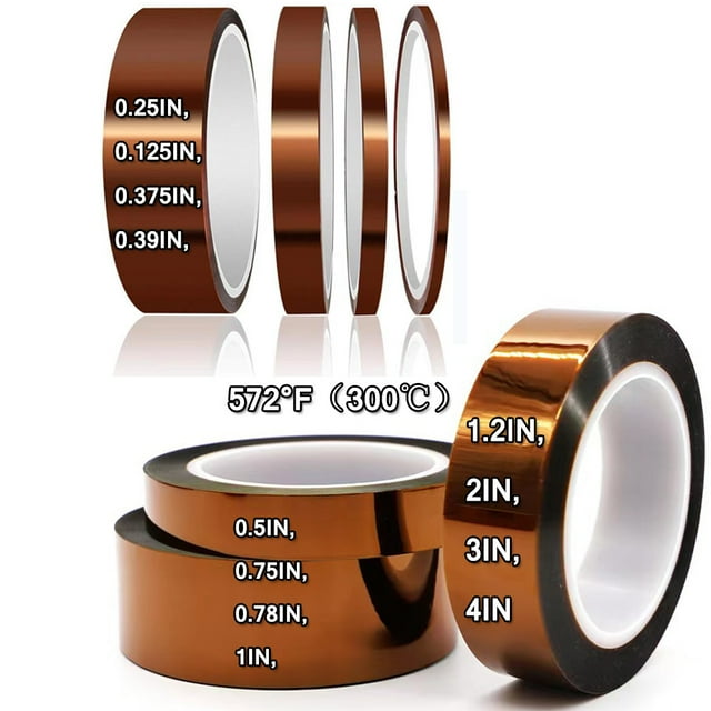 Kapton Tape Heat Tape for Sublimation Heat Tape,Heat Resistant Tape Polyimide High Temperature
