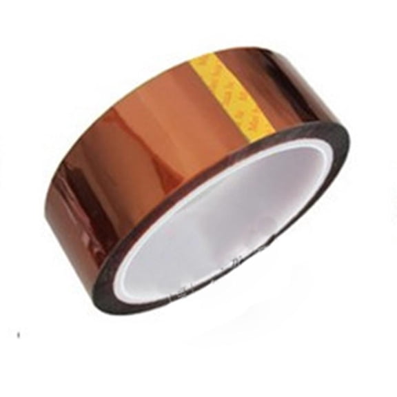 Kapton Tape High Temperature Tape 1.18 Inch 108 Feet Polyimide Adhesive Tape Heat Resistant Tape for 3D Printing Solder Mask Pcb Assembly 1 Pack
