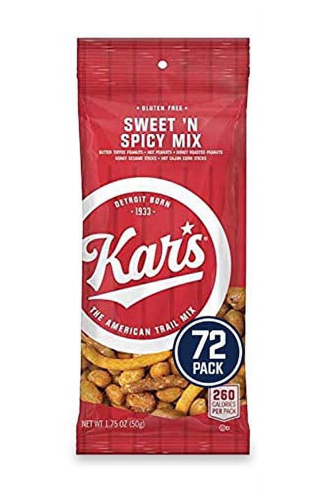 Kar's Nuts Sweet 'N Spicy Trail Mix Snacks Bulk Pack of 1.75 oz
