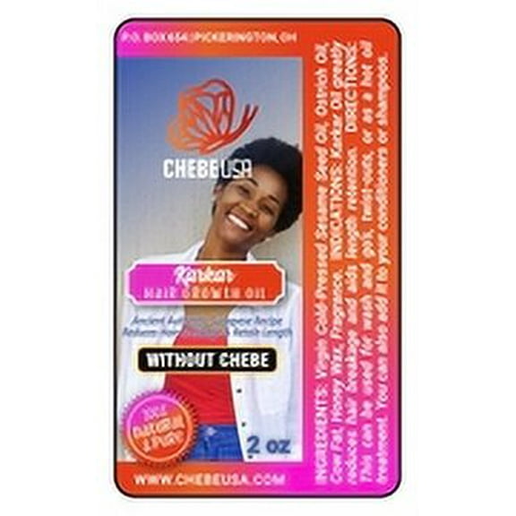 KarKar Oil Hair Growth Oil. (This listing has NO CHEBE POWDER) Our Karkar Oil is formulated with Original Sudanese KarKar Oil Recipe (2 oz.)