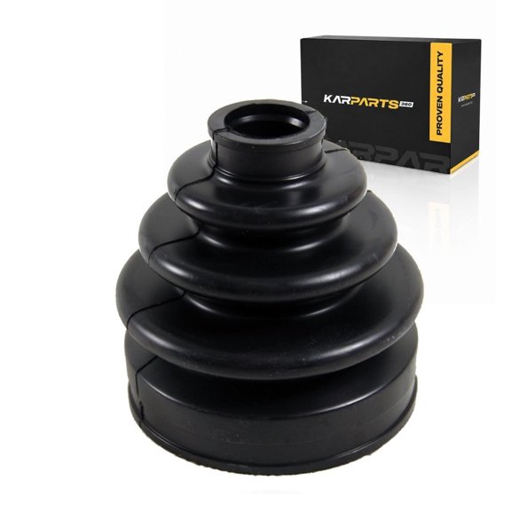 KarParts360 For 1990-1996 Acura Integra CV Joint Boot | Neoprene Boot | Wagon / Sedan / Hatchback / Coupe | 82.93 Clamp Minimum Diameter | 2 Clamp | Grease Included | Snap Ring Included
